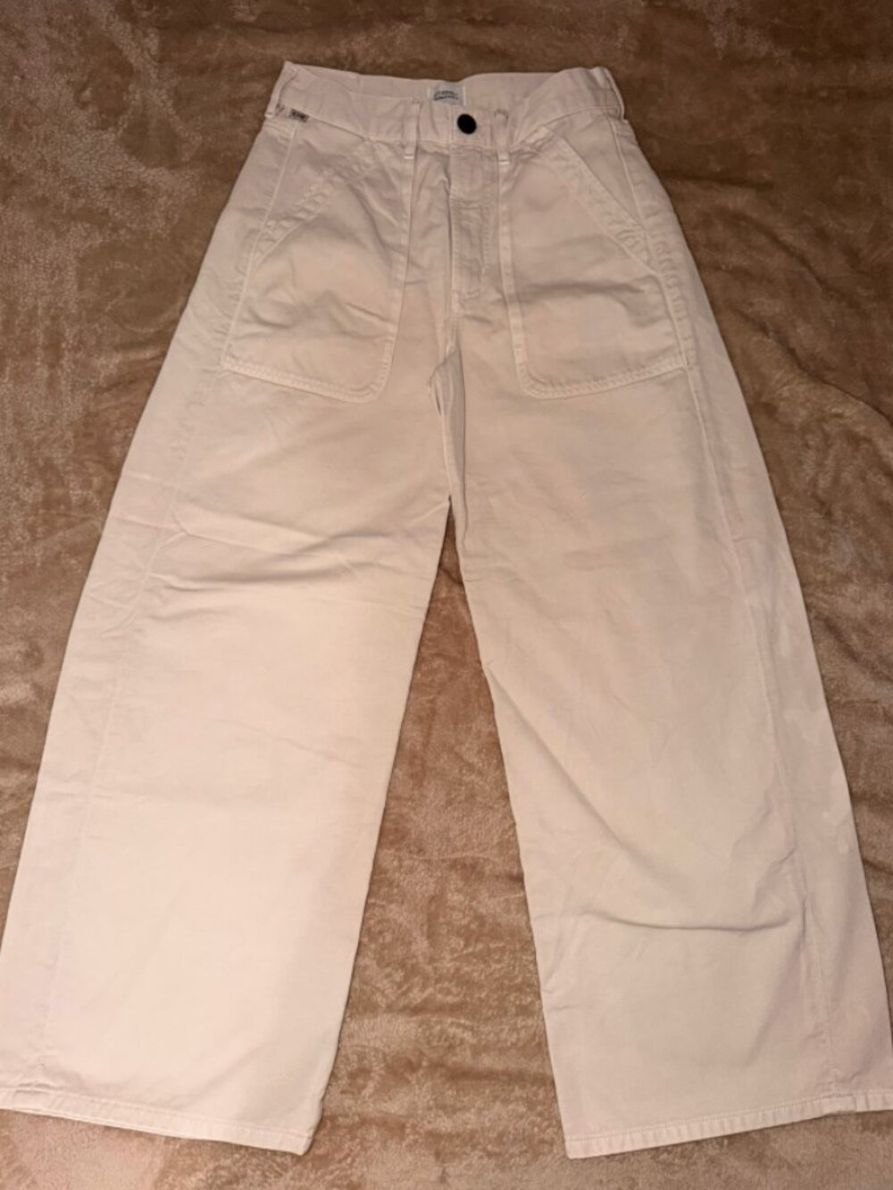 Citizens of Humanity Ayla Cargo High-Rise Wide-Leg Pants, Size 25 - Picture 3 of 6